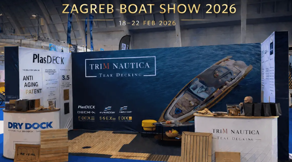 TriM Nautica predstavlja umjetnu i sintetičku tikovinu na sajmu nautike u Zagrebu 2026