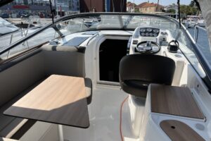 Bavaria S29 HT Roma – premium motorboat with Honda engines, spacious interior and modern design, ideal for cruising and comfort